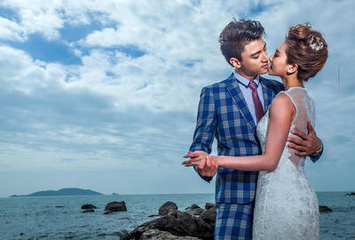 热门旅拍婚纱照三亚包住宿产品包邮